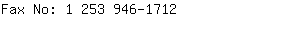Fax No: 1 253 946-....