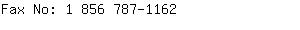 Fax No: 1 856 787-....
