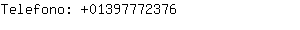 Telefono: 0139777....