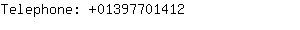 Telephone: 0139770....