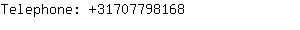 Telephone: 3170779....