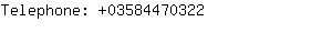 Telephone: 0358447....