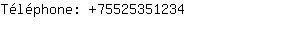 Téléphone: 7552535....