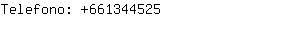 Telefono: 66134....