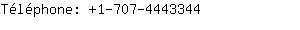 Tlphone: 1-707-444....