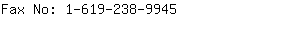 Fax No: 1-619-238-....