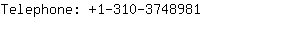 Telephone: 1-310-374....