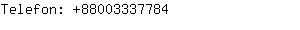 Telefon: 8800333....