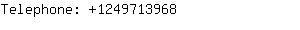 Telephone: 124971....