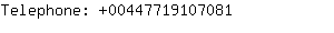 Telephone: 0044771910....