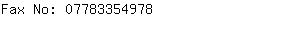 Fax No: 0778335....