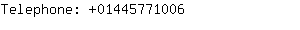 Telephone: 0144577....