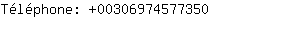 Tlphone: 0030697457....