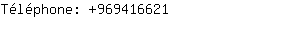 Téléphone: 96941....