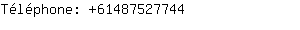 Tlphone: 6148752....