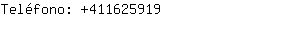 Teléfono: 41162....