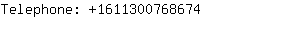 Telephone: 161130076....