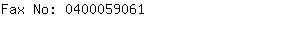 Fax No: 040005....
