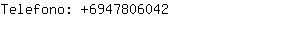 Telefono: 694780....