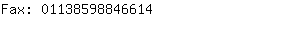 Fax: 0113859884....