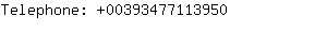 Telephone: 0039347711....