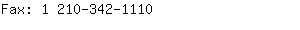 Fax: 1 210-342-....