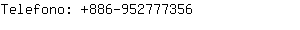 Telefono: 886-95277....