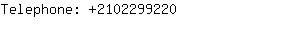 Telephone: 210229....