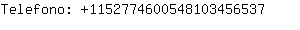 Telefono: 115277460054810345....