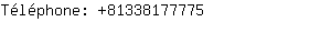 Tlphone: 8133817....