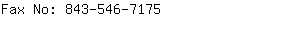 Fax No: 843-546-....