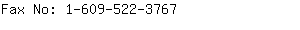 Fax No: 1-609-522-....