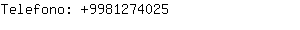 Telefono: 998127....