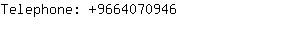 Telephone: 966407....