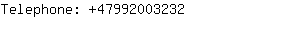 Telephone: 4799200....