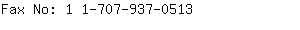 Fax No: 1 1-707-937-....