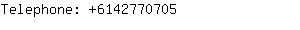 Telephone: 614277....