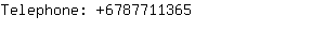 Telephone: 678771....