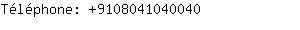 Tlphone: 910804104....