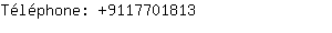 Téléphone: 911770....