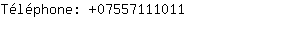 Tlphone: 0755711....