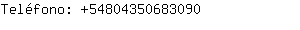 Teléfono: 5480435068....
