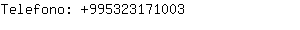 Telefono: 99532317....