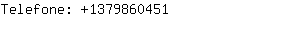 Telefone: 137986....