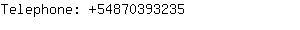 Telephone: 5487039....