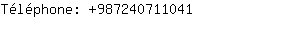 Tlphone: 98724071....