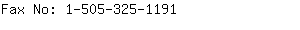 Fax No: 1-505-325-....