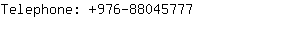 Telephone: 976-8804....