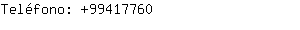 Teléfono: 9941....