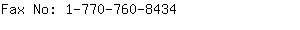 Fax No: 1-770-760-....
